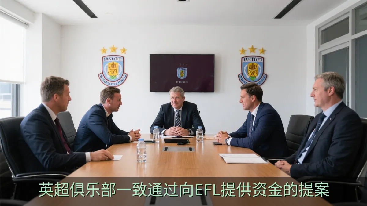 英超俱乐部一致通过向EFL提供资金的提案